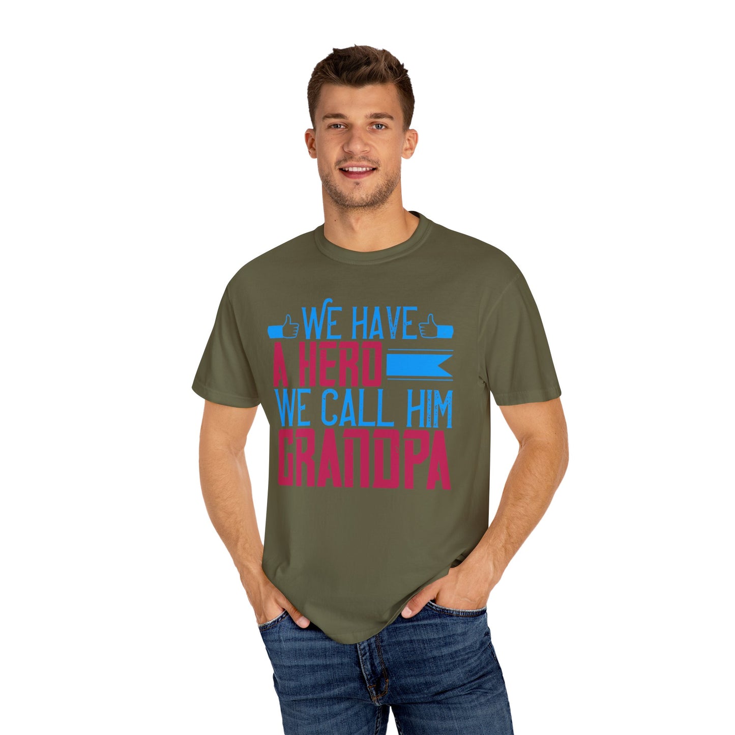 (Grandfather) Unisex Garment-Dyed T-shirt