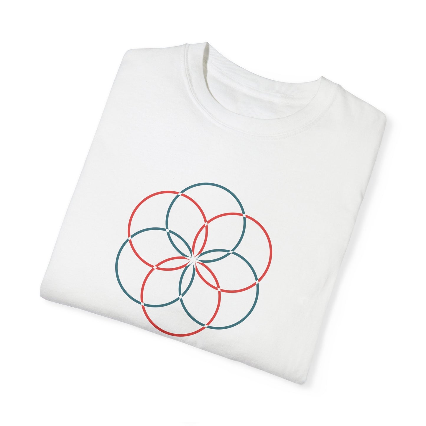 Geometry Unisex Garment-Dyed T-shirt