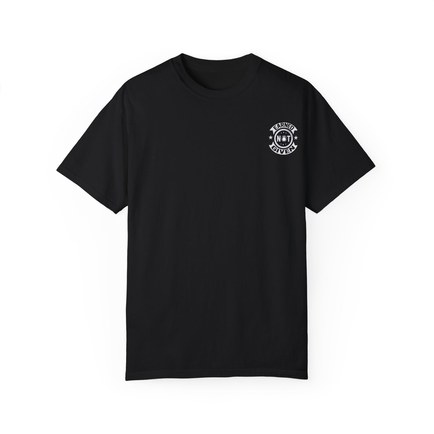 Camiseta unisex de fitness teñida en prenda (diseño en la espalda) 5