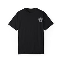 Camiseta unisex de fitness teñida en prenda (diseño en la espalda) 5