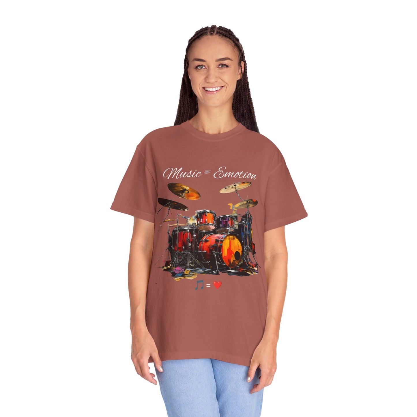 Artistic touch (Music) Unisex Garment-Dyed T-shirt