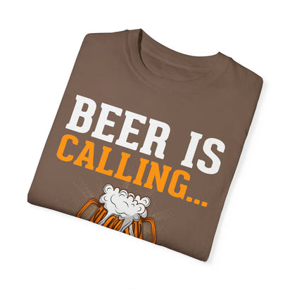 Unisex-T-Shirt aus stückgefärbtem Material