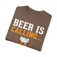 Unisex-T-Shirt aus stückgefärbtem Material