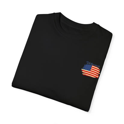 American Patriot Unisex Garment-Dyed T-shirt 5