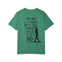 Camiseta de regalo para el Día del Padre, camiseta unisex para papá, camiseta "Happy Papa", regalo de cumpleaños para papá, camiseta reflexiva para el Día del Padre