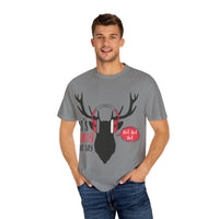 Weihnachtliches Unisex-T-Shirt, stückgefärbt 1