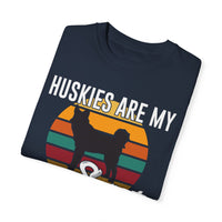 Camiseta unisex teñida en prenda