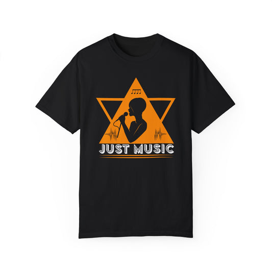 (Music)Unisex Garment-Dyed T-shirt