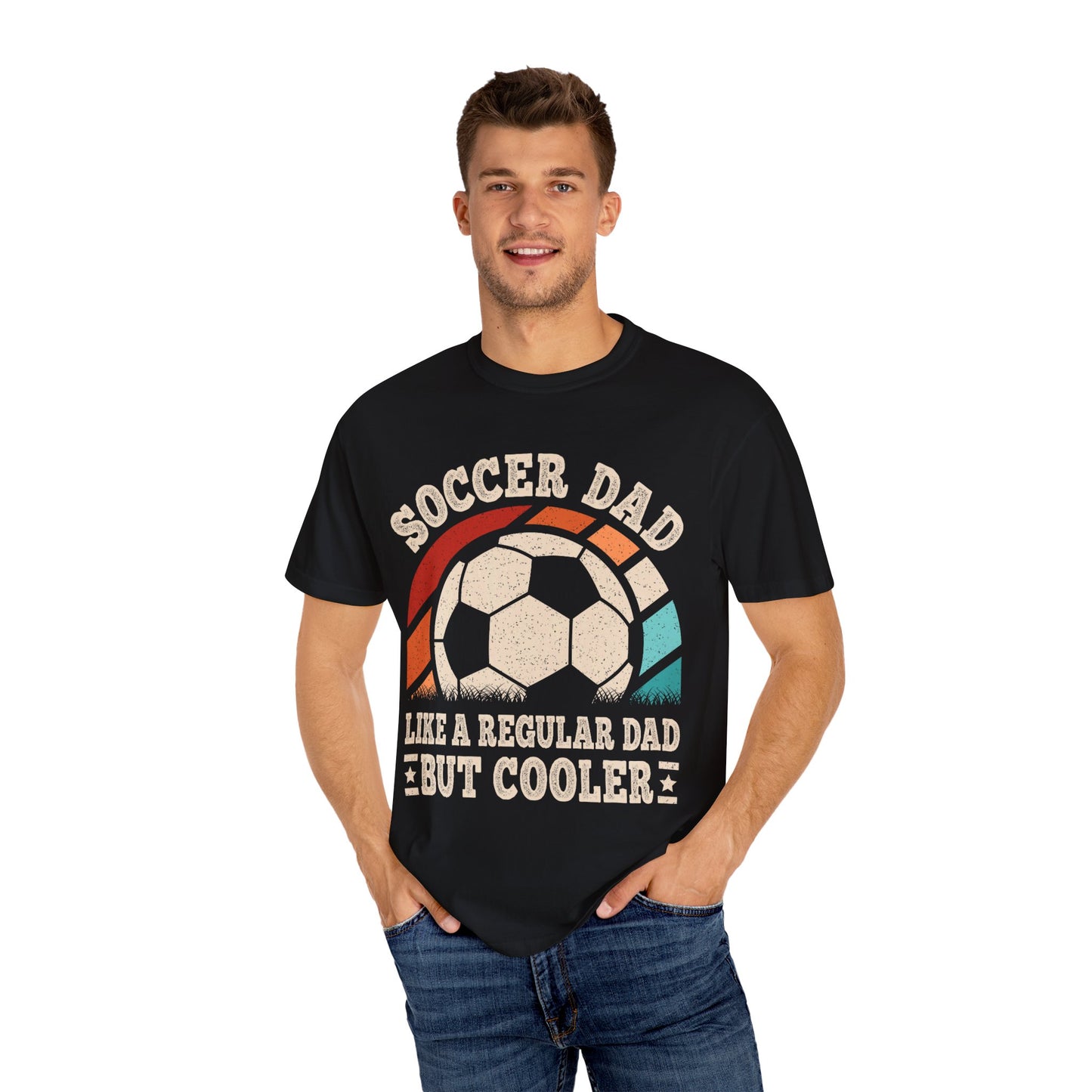 Cooler Soccer Dad T-Shirt, Funny Dad Tee, Soccer Gift, Father's Day Shirt, Gift for Soccer Enthusiast, Unisex T-Shirt