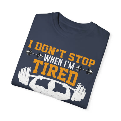 Camiseta unisex teñida en prenda