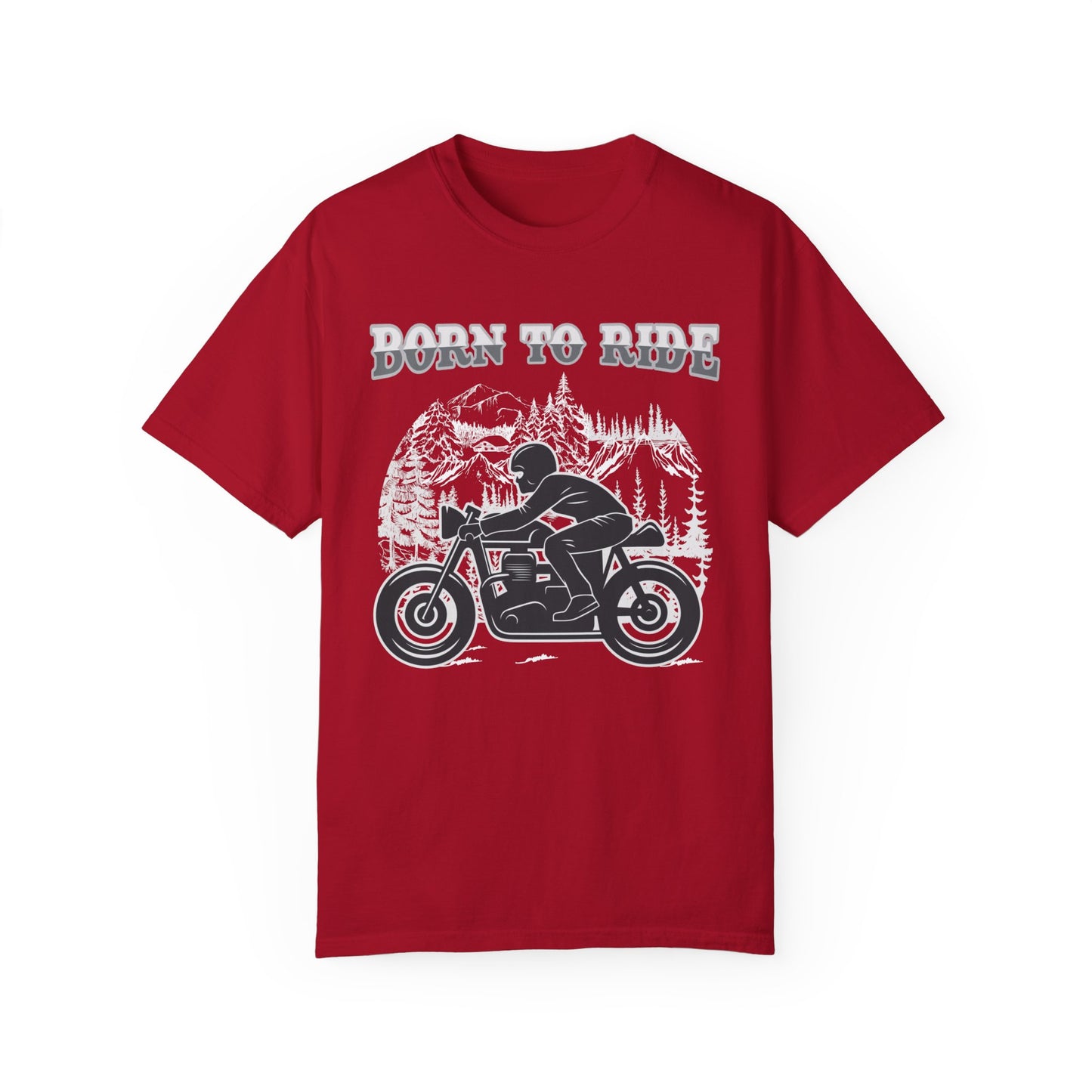 (Motorbike) Unisex Garment-Dyed T-shirt