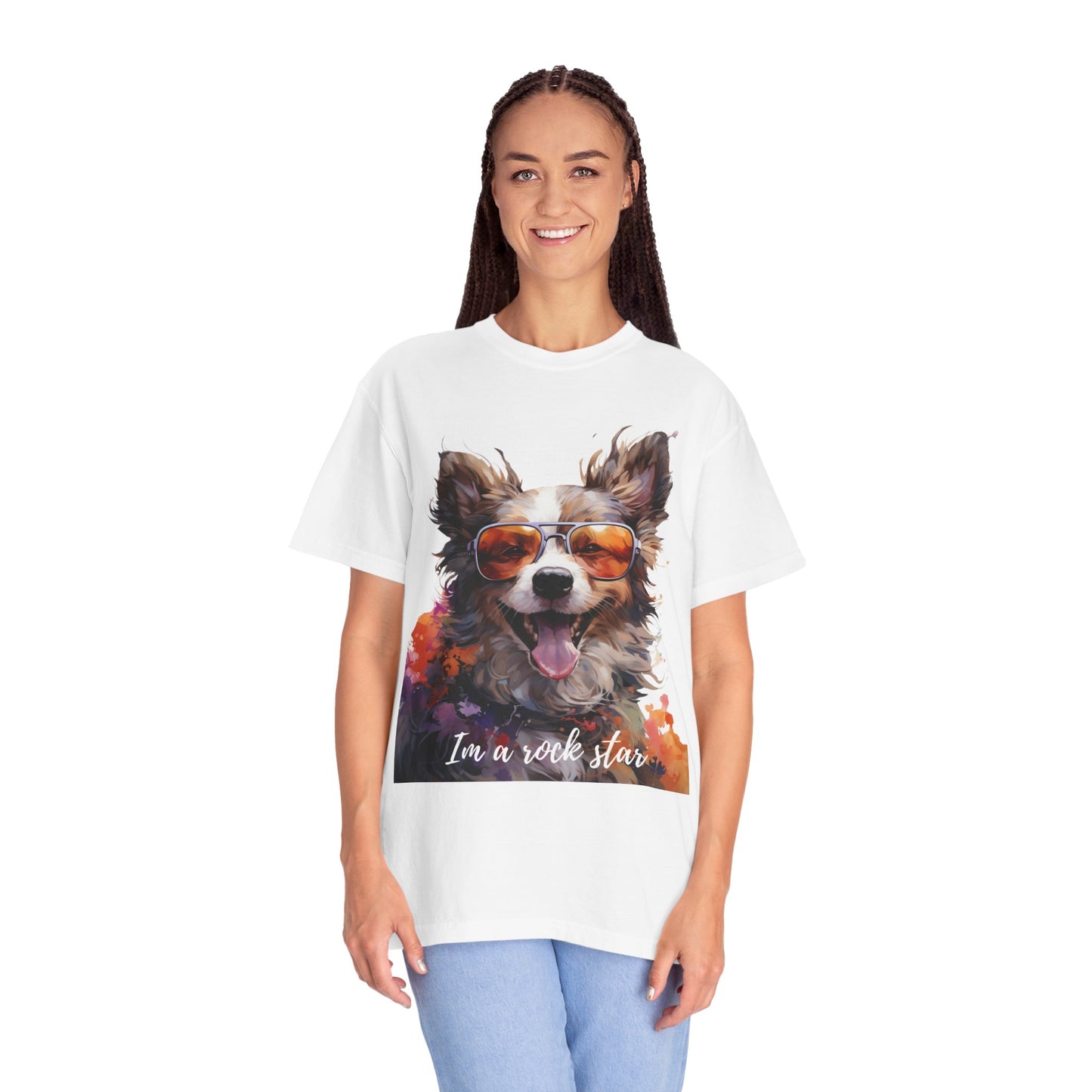 Artistic touch (Dogs) Unisex Garment-Dyed T-shirt