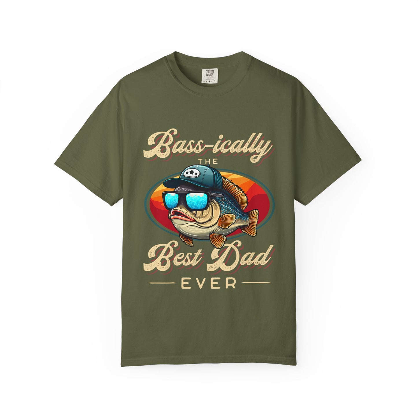 „Der beste Papa aller Zeiten“-T-Shirt, Unisex-Angel-T-Shirt, Geschenk für Papa, Freizeit-T-Shirt für Outdoor-Aktivitäten, lustiges Vatertags-Shirt