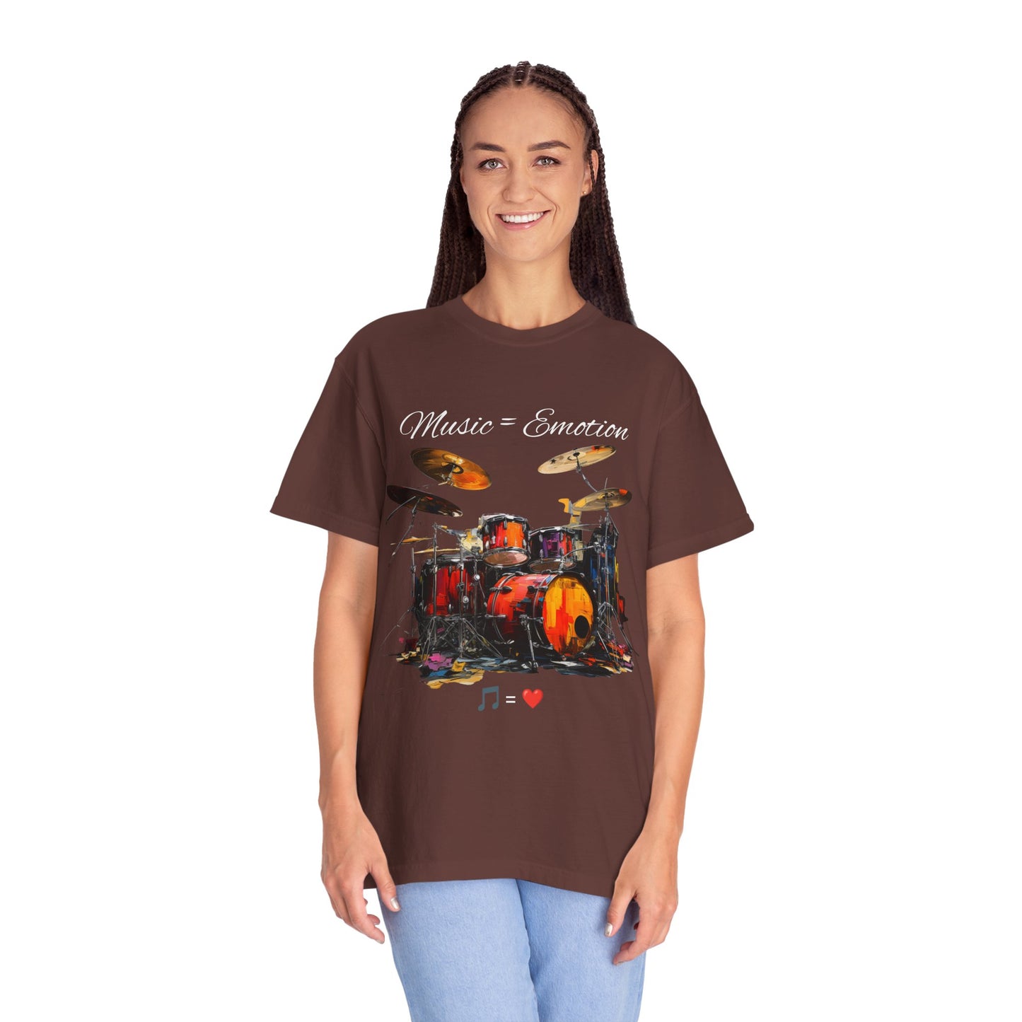 Artistic touch (Music) Unisex Garment-Dyed T-shirt