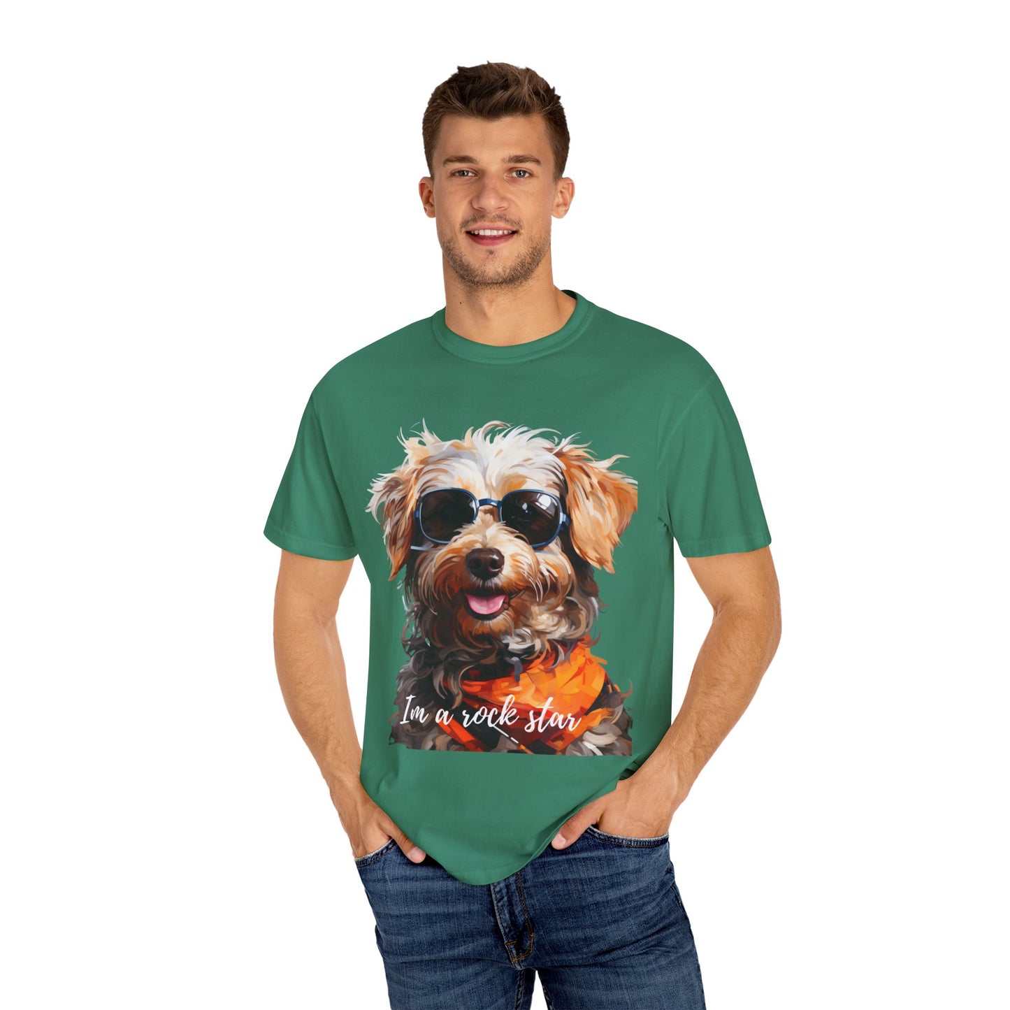 Artistic Touch (Dogs) Unisex Garment-Dyed T-shirt