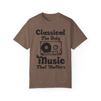 (Música)Camiseta unisex teñida en prenda