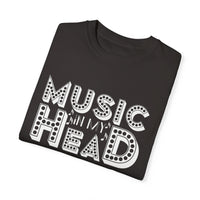 (Música)Camiseta unisex teñida en prenda