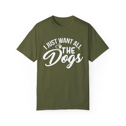 Camiseta unisex teñida en prenda