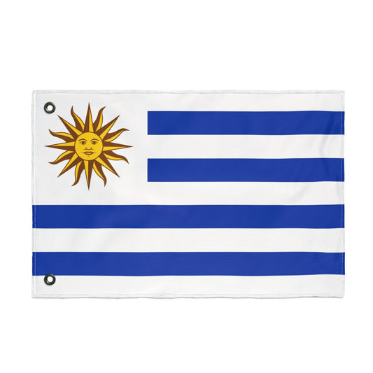 Uruguay-Doppelseitige Flagge für Außendekoration, Sport, Feierlichkeiten, Geschenk für Reisende, Dekoration zum Unabhängigkeitstag