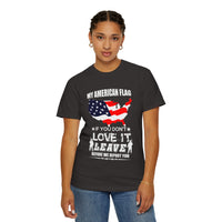 Militärisches Unisex-T-Shirt, stückgefärbt