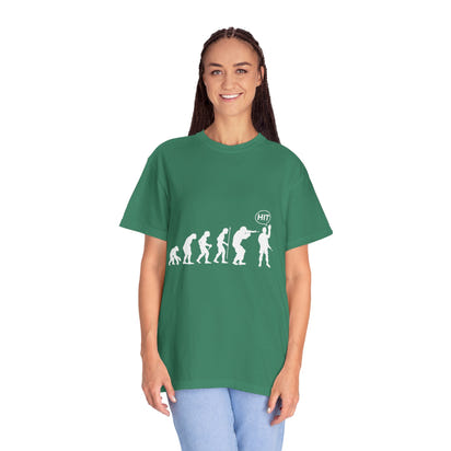 Militärisches Unisex-T-Shirt, stückgefärbt