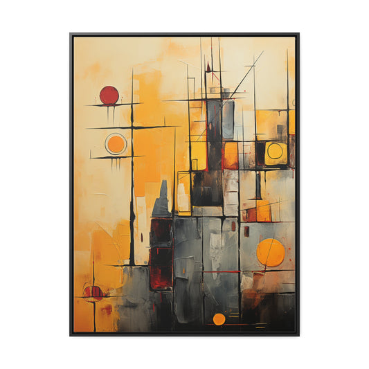 "Neighborhood" Gallery Canvas Wraps, Vertical Frame