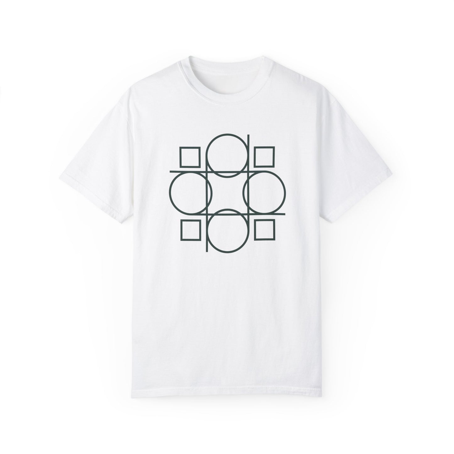 Geometry Unisex Garment-Dyed T-shirt