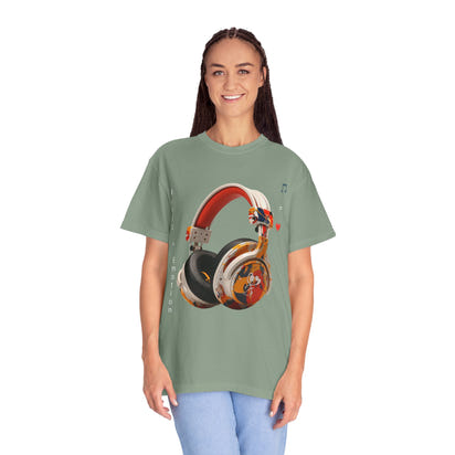 Artistic touch (Music) Unisex Garment-Dyed T-shirt
