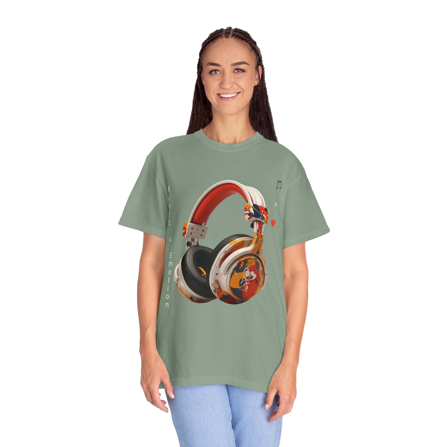 Artistic touch (Music) Unisex Garment-Dyed T-shirt