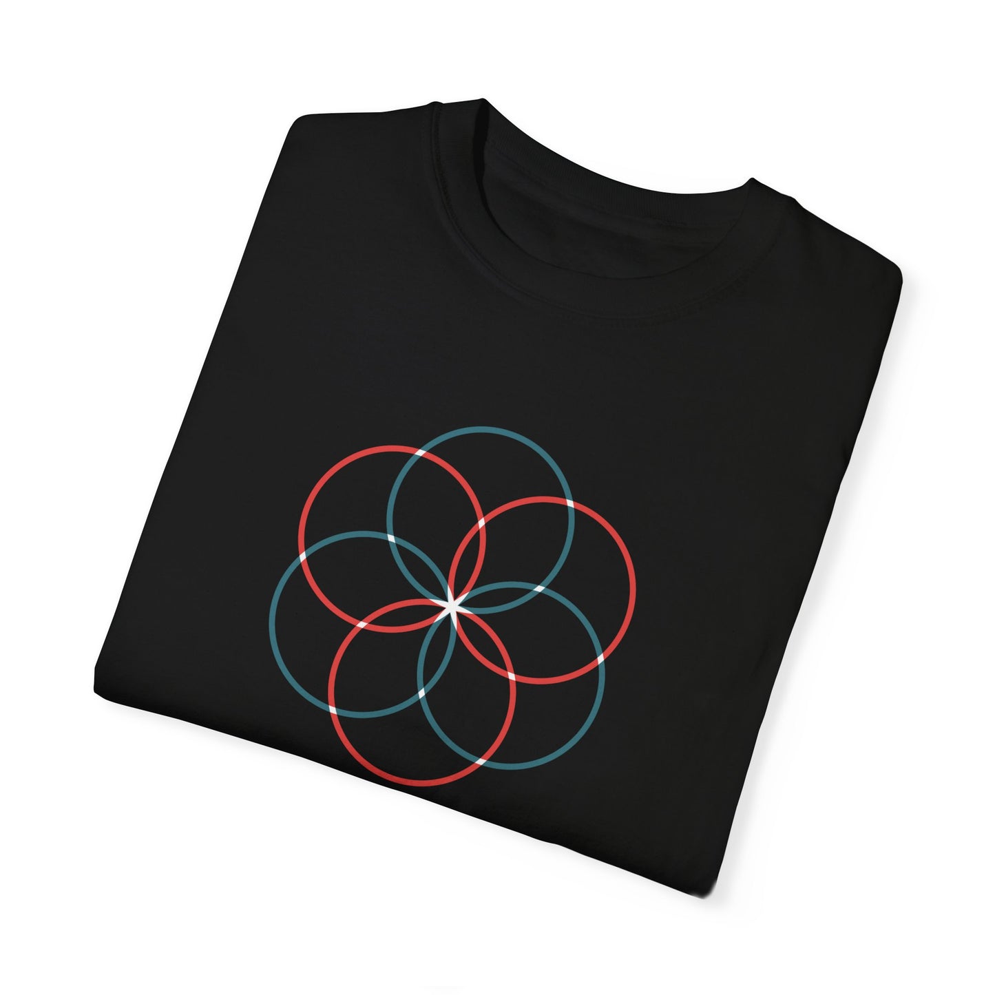 Geometry Unisex Garment-Dyed T-shirt