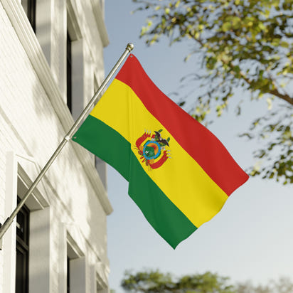 Doppelseitige Flagge – Bolivien, Dekorative Gartenflagge, Außenbanner, Heimdekoration, Flagge für Feierlichkeiten