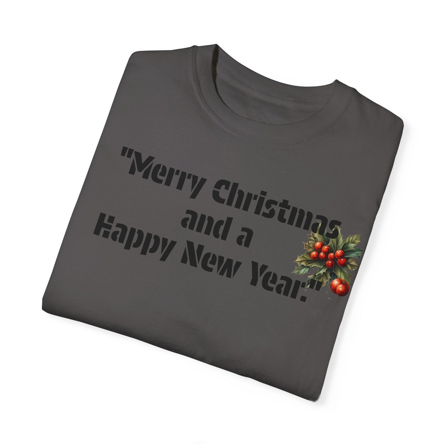 Christmas Unisex Garment-Dyed T-shirt 2