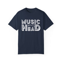 (Música)Camiseta unisex teñida en prenda