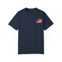 American Patriot Unisex Garment-Dyed T-shirt 9