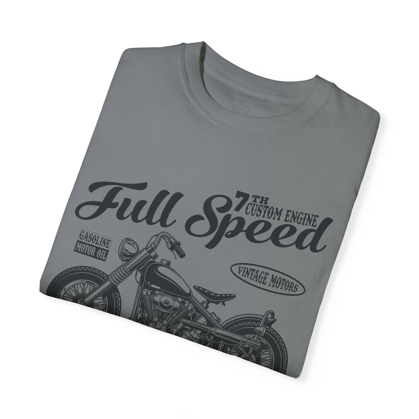 (Motorbike) Unisex Garment-Dyed T-shirt