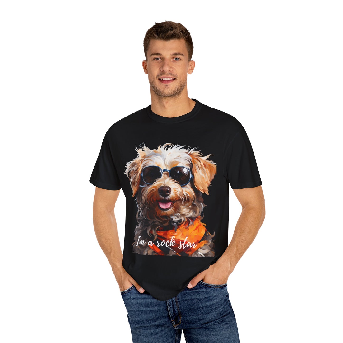 Artistic Touch (Dogs) Unisex Garment-Dyed T-shirt