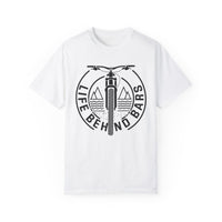 Unisex-T-Shirt aus stückgefärbtem Material