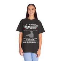 Militärisches Unisex-T-Shirt, stückgefärbt