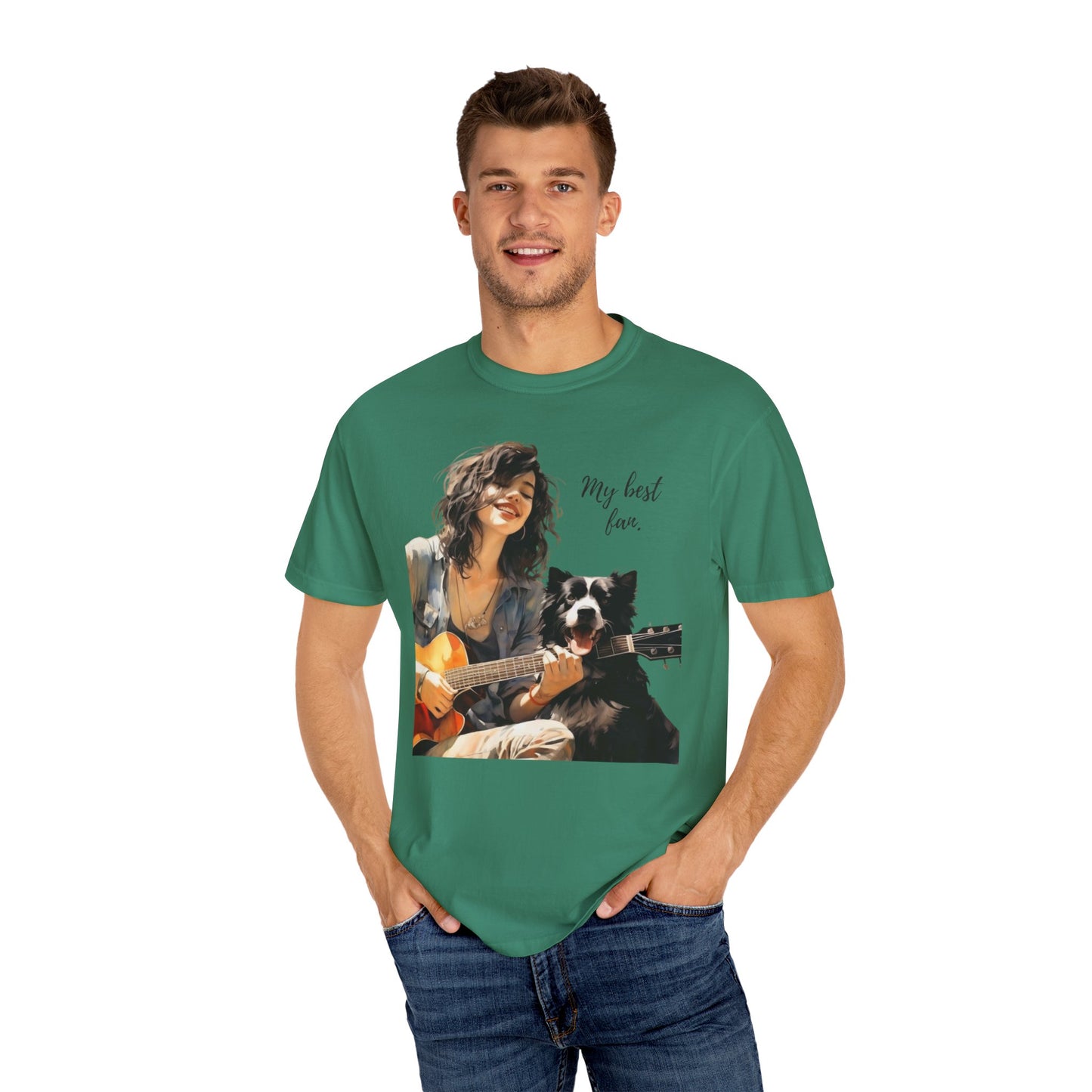 Artistic Touch (Dogs) Unisex Garment-Dyed T-shirt