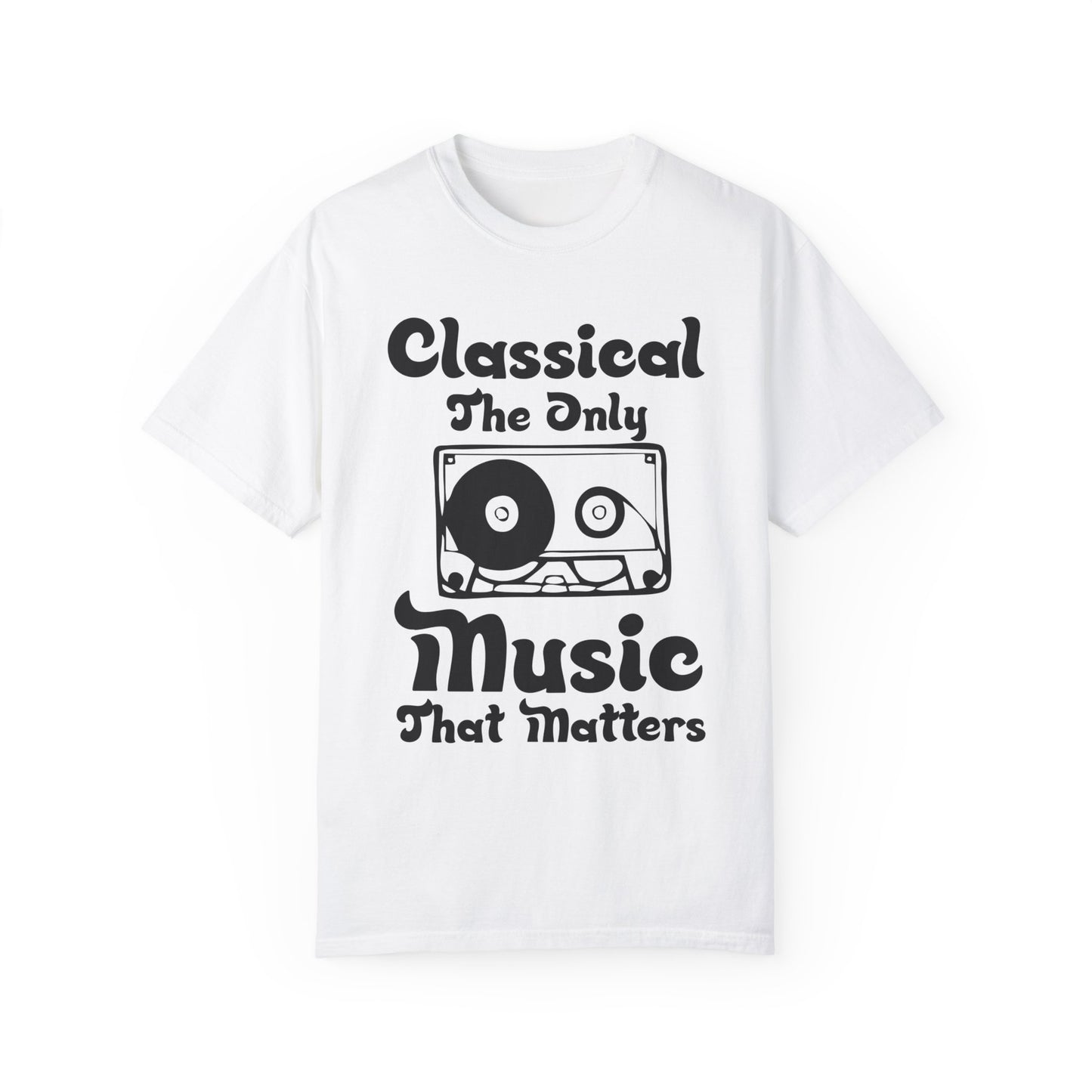 (Music)Unisex Garment-Dyed T-shirt