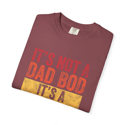 Lustiges Vatertags-T-Shirt – Humorvoller Spruch über den „Dad Bod“, Unisex-Geschenk für Väter, lässiges Herren-T-Shirt, Geburtstagsgeschenk, bequemes Alltags-Shirt