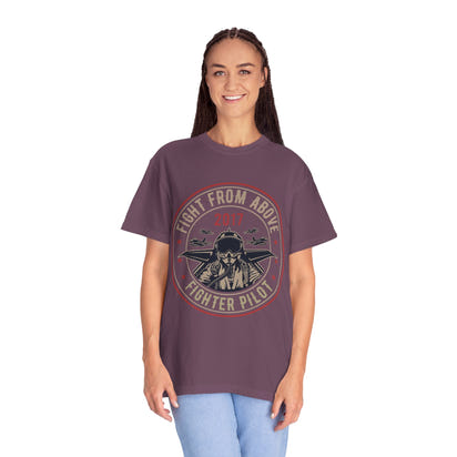 Militärisches Unisex-T-Shirt, stückgefärbt