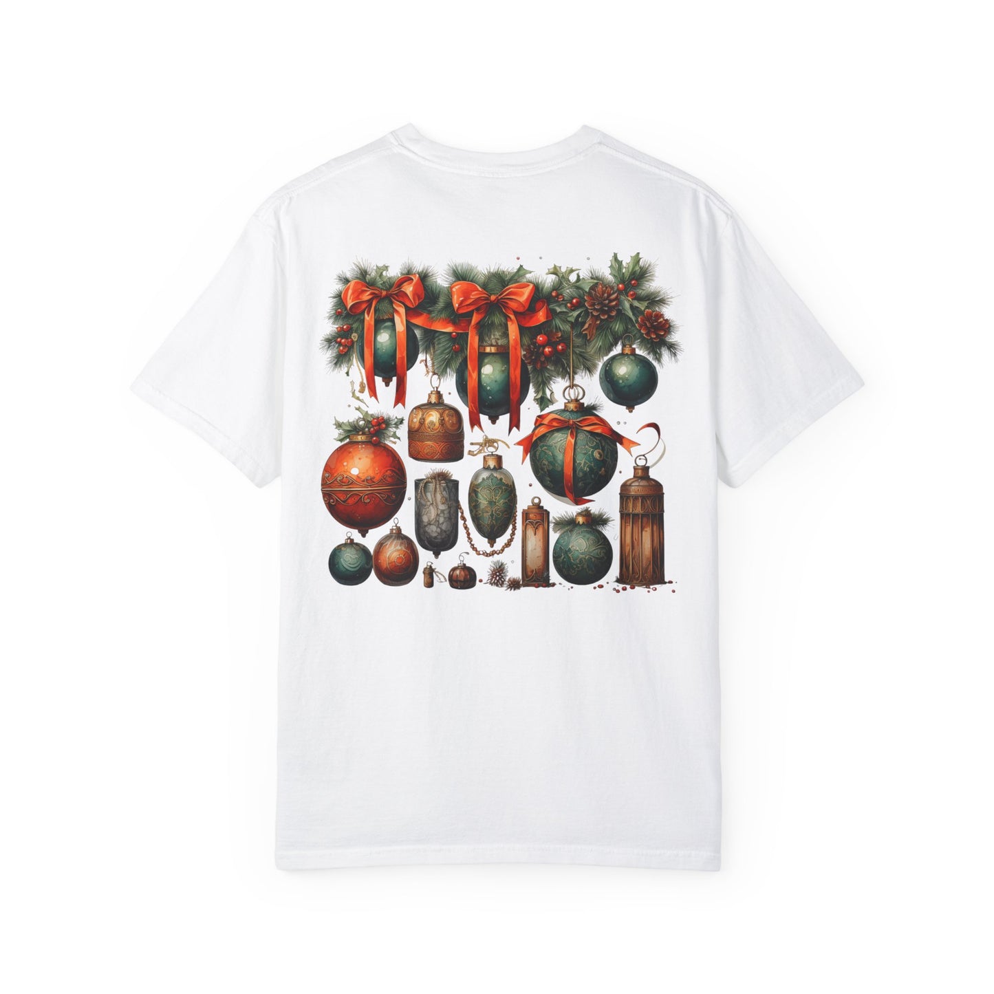 Christmas Unisex Garment-Dyed T-shirt