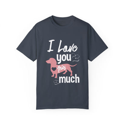 Camiseta unisex teñida en prenda