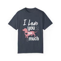 Camiseta unisex teñida en prenda