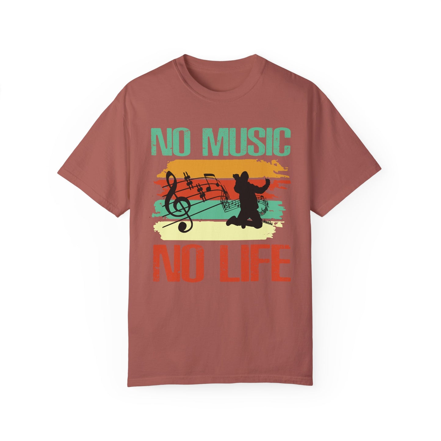 (Music)Unisex Garment-Dyed T-shirt