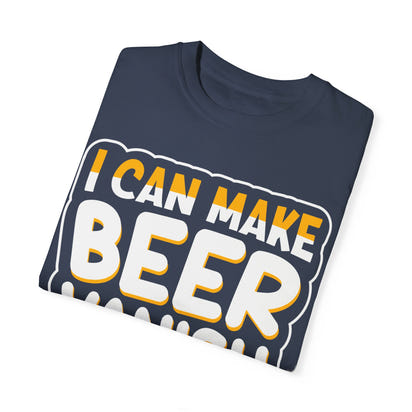 Unisex-T-Shirt aus stückgefärbtem Material