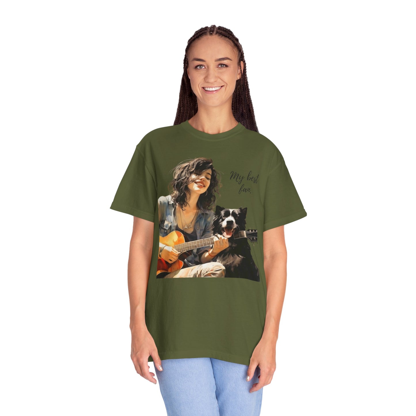 Artistic Touch (Dogs) Unisex Garment-Dyed T-shirt