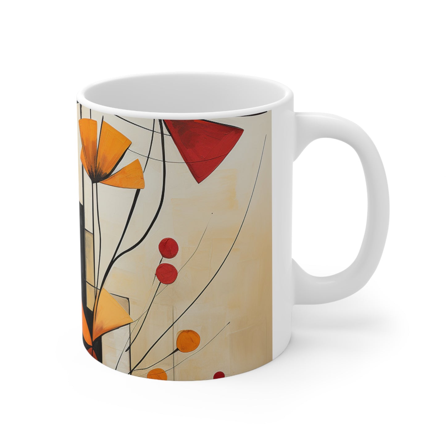 Mug artistic touch ceramic Mug 11oz