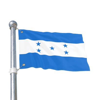 Bandera hondureña de doble cara, pancarta decorativa para exteriores, emblema nacional, decoración del hogar, regalos para celebraciones.